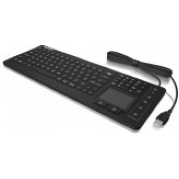 KSK-6231INEL (US) Silicone keyboard with touchpad 