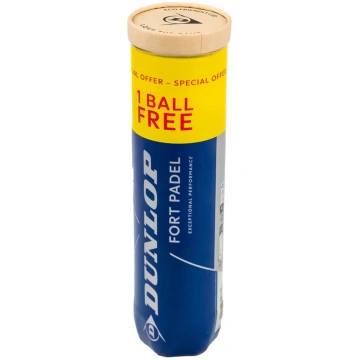 Padel tennis ball Dunlop FORT PADEL 3+1-pet 173243