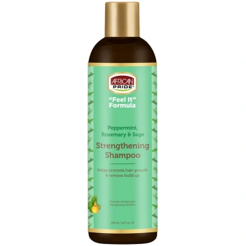African Pride STRENGTHENING SHAMPOO 12OZ