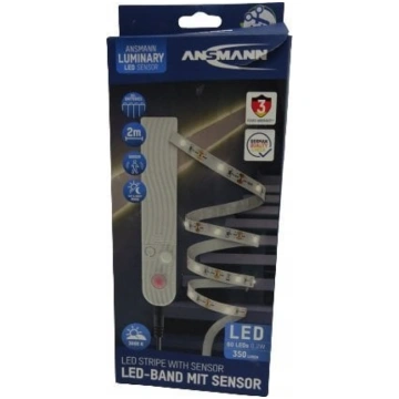 Ansmann LED-Band with Sensor 2m 60 LEDs warm-white