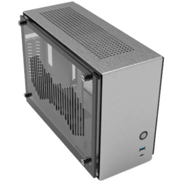 Datora korpuss Zalman M2 Mini Mini-ITX, sudraba kr