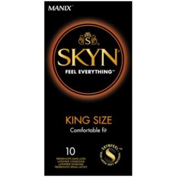 LIFESTYLES prezervatīvi SKYN, KING SIZE, 10 gab