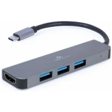 Gembird USB Type-C 2in1 Multi-port Adapter (Hub + 