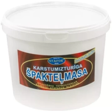 Stafor karstumizturīga špaktele 3.5L