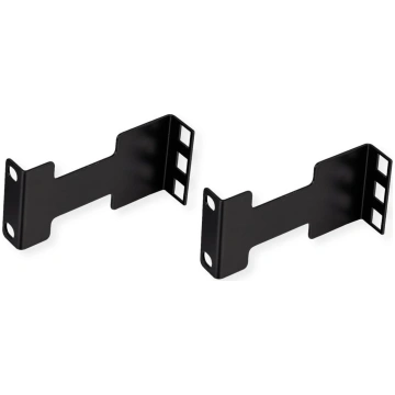 Value 19" Rack Depth Extender, 2 pcs, 1U, metal, 1
