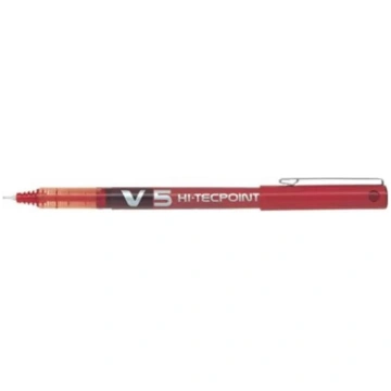 Pilot V5 HiTec Red 0.5mm sarkanas tintes pildspalv
