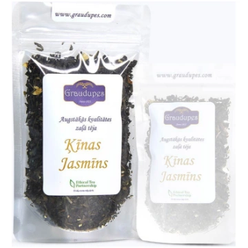 Ķīnas Jasmīns - Beramā liellapu zaļā tēja ar jasmī