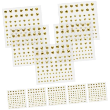 Jewel Stickers Pack of 10 Acrylic Crystal Gemstone