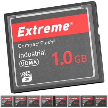 „Extreme“ 1 GB Compact Flash atmiņas karte — oriģi