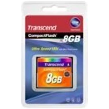 Transcend - flash memory card - 8 GB - CompactFlas