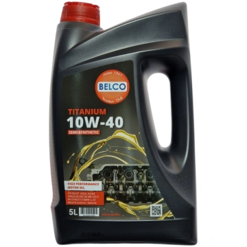Motoreļļa 10W40 BELCO TITANIUM 5L