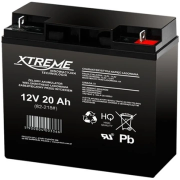 Xtreme Akumulator 12V/20Ah (82-218#) 82-218#