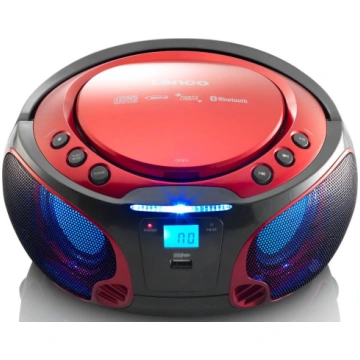 Portable stereo FM radio with CD player Lenco SCD5