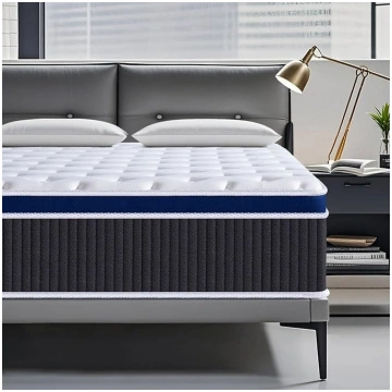 SEZMOONSI 90 x 190 x 23 cm Single Mattress, Medium