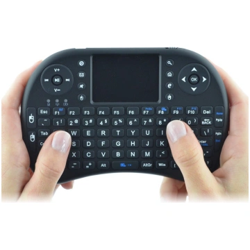 Wireless keyboard with touchpad - black OEM AN-038