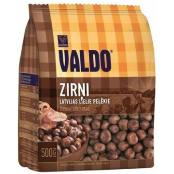 Zirņi pelēkie Latvijas lielie 500g, Valdo