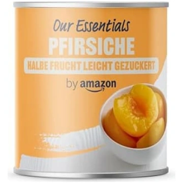 Amazon Peaches, puse augļa, viegli cukuroti, 820 g