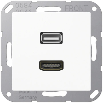 Multivides termināļi HDMI / USB 2.0, balts, AS500 