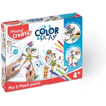 MAPED Creativ krāsošanas komplekts "Puzzle" 4+