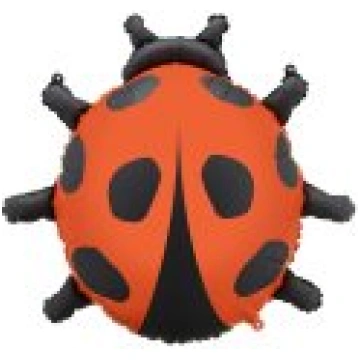 Ladybug Foil Balloon, 85x83 cm, mix