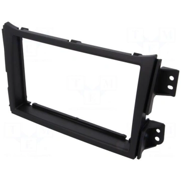 Radio mounting frame | Opel,Suzuki | 2 DIN | black