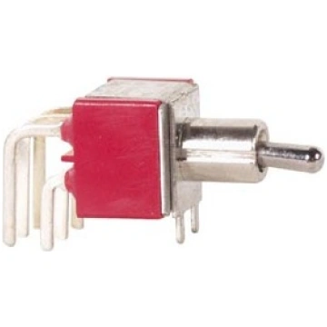 90° HORIZONTAL TOGGLE SWITCH DPDT ON-ON | 8021 | 5