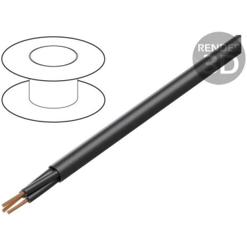 Wire; ÖLFLEX® CLASSIC 110 BK; 3x1.5mm2; unshielded