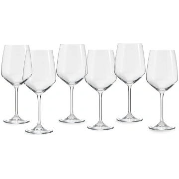 ECHTWERK 6 sarkanvīna glāžu komplekts, 227 ml, mūž