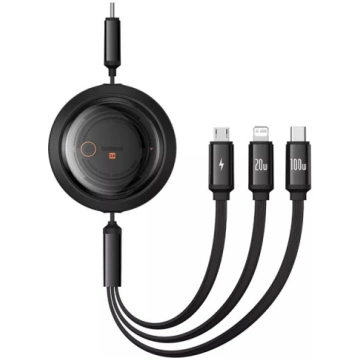 USB kabelis Baseus Free2Draw 1.1m USB C USB C/Micr