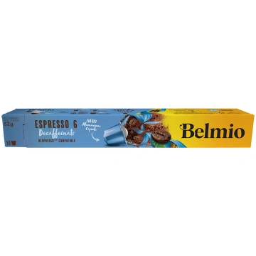 Belmio Espresso Decaffeinato, 10 porcijas - Kafija