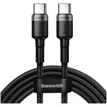 Vads Baseus USB-C, USB Type C, 200 cm, melna krās