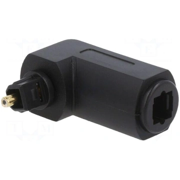 Adapter | Toslink socket,Toslink plug angled GEMBI