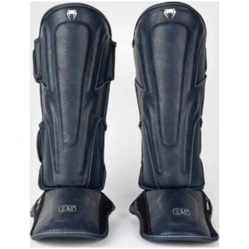 Venum Impact Evo Scales Shinguards - Pusnakts zils