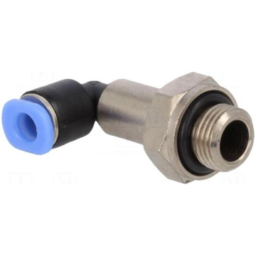 Push-in fitting | angled | -0.95÷10bar | Thread: G