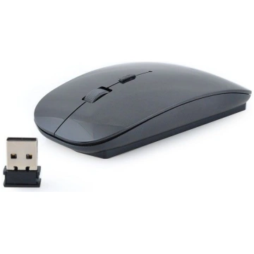 Bezvadu USB Datorpele 2,4 GHz, Melna | Wireless US