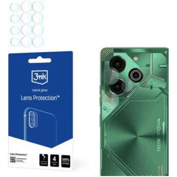 Hibrīdstikls kameras lēcai 3mk Lens Protection pri