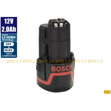 Akumulators Bosch GBA 12 V 2,0 Ah O-B Professional