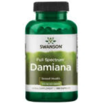 Damiana 510 mg (100 kapsulas) - 100 kapsulas Swans