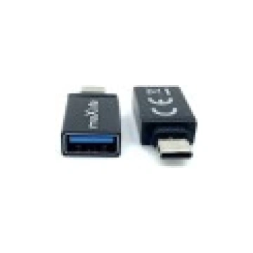 Maxlife USB 3.0 to Type-C OTG Adapter - Melns - US