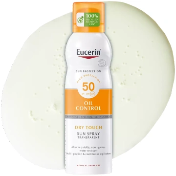 EUCERIN Sun Oil Control Dry Touch SPF 50 sprejs, 2