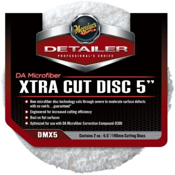 Meguiars DMX5 PRO 5"" 125mm Soft Microfiber Xtra C