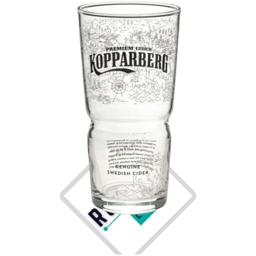 Kopparberg Cider Pint Glass X1 Roxley Cider Glass 