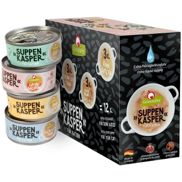 GranataPet Suppenkasper Multipack - zupa kaķiem, g