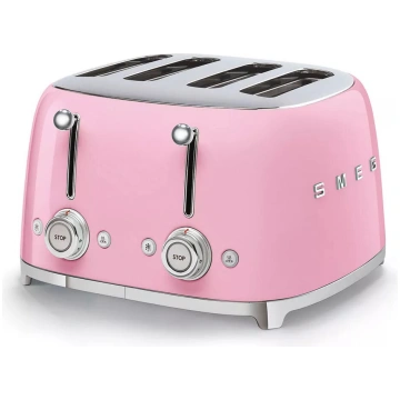 Grauzdētājs Smeg TSF03PKEU — 4 šķēles, 2000 W, tēr
