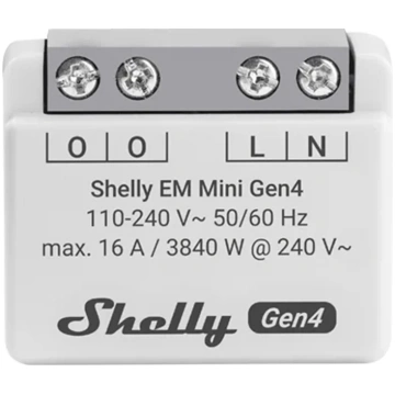 Shelly Miernik energii Shelly EM Mini Gen4 WiFi/Ma