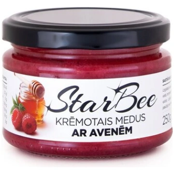 Krēmotais medus ar avenēm 250 g