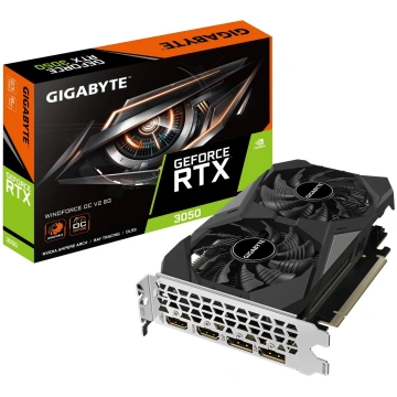 Graphics Card GIGABYTE NVIDIA GeForce RTX 3050 147