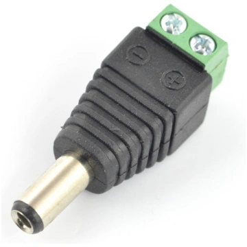DC plug 5.5x2.5mm with quick connector OEM AN-0581