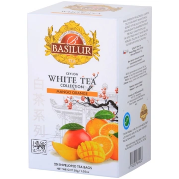 Tēja baltā Basilur Premium White Tea Mango & Orang