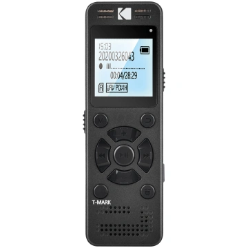 Diktofons Kodak VRC 350, melna krās., 8 GB